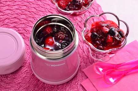 Zojirushi Termos Obiadowy Stalowy 750ml Niebieski Japoński