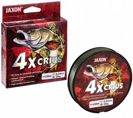 Jaxon Plecionka 4X Crius 0,16mm 150m