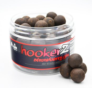 Massive Baits Kulki Haczykowe Hookerz Aller 90 18mm 300ml Strawberry GLM