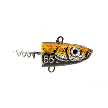 FishB Główka Vertical Pelagic Jig Head 65g Gold Wkrętka