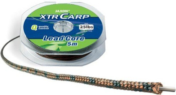 Jaxon XTR CARP Leadcore 25lbs 5m Brązowo-Czarny