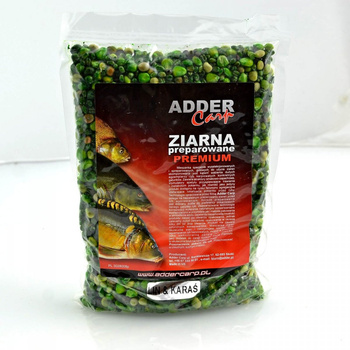 Adder Carp Ziarna preparowane Premium Lin-Karaś 1kg