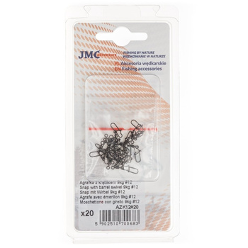 JMC Adventure Agrafka z krętlikiem 9kg 20szt