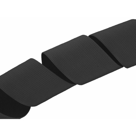 Lanex Pas Balastowy, Taśma PPV Relingowa, Kotwiczna 50mm 5cm - Czarny