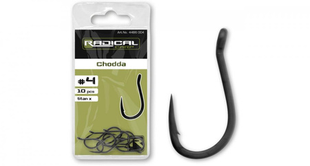 Radical Haczyki Chodda Titan r. 4 10szt.