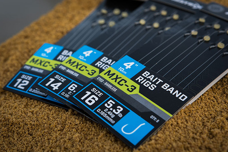 Matrix Przypon MXC-3 4” Bait Band Rigs roz. 14 0.180mm 2.9kg