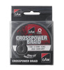 DAM Plecionka CROSSPOWER 8-BRAID 0,10mm 110m Dark Grey
