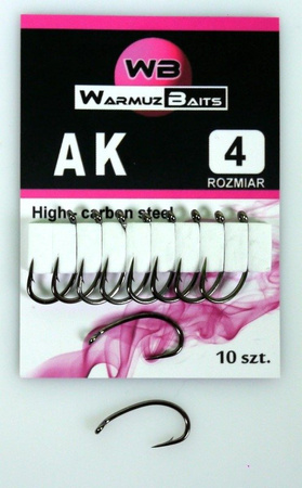 Warmuz Baits Haczyki AK roz. 4