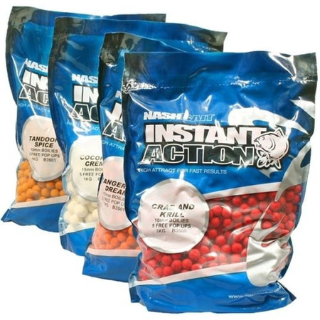 Nash INSTANT ACTION 20mm 1kg - White Chocolate Biała Czekolada