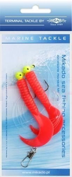 Mikado Przywieszka Morska Pilk Twister Jighead Rig 7,5cm