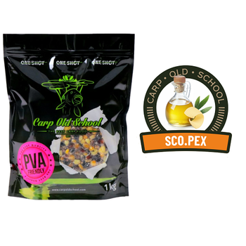 Carp Old School Rainbow Mix PVA Frendly Scopex 1kg