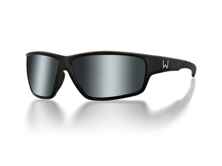 Westin W6 Okulary Sport 20 Matte Black LB Smoke LM Silver Flash AR Blue