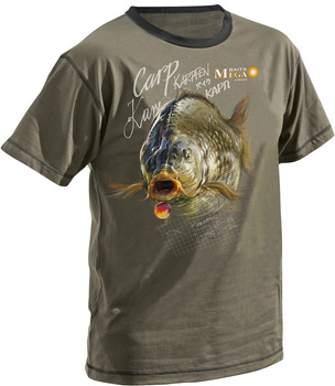 Dragon Mega Baits Koszulka T-shirt KARP Olive