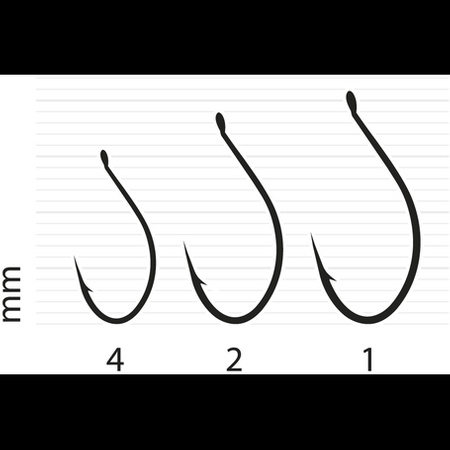 Kamatsu Haczyki Drop Shot Shad Tail roz. 4
