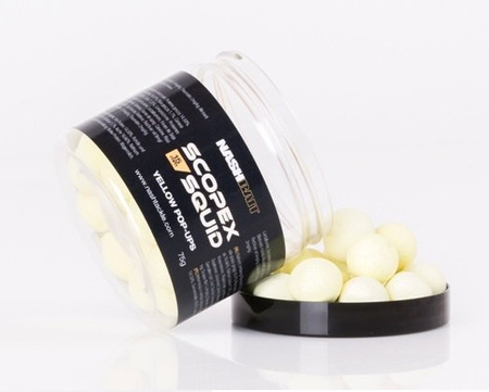 Nash Kulki SCOPEX SQUID POP UP YELLOW 20mm 75g