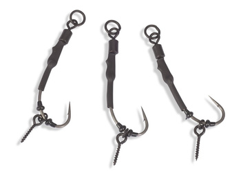 Anaconda Haki Ronnie Rig Curve Shank Micro roz. 4