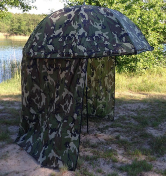 Jaxon parasol gumowany z osłoną MORO AK-PLX125CM