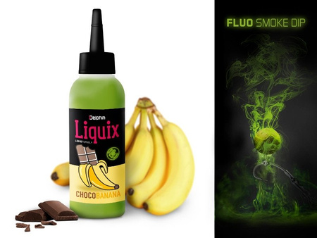 Delphin Dip Fluo SNAX LiquiX 100ml Czekolada Banan