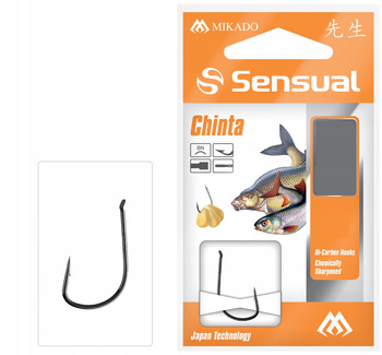 Mikado Haczyki z przyponem Chinta roz. 6 0,18mm 8szt.