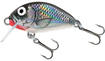 Salmo Wobler Tiny 3cm Holographic Grey Shiner Pływający