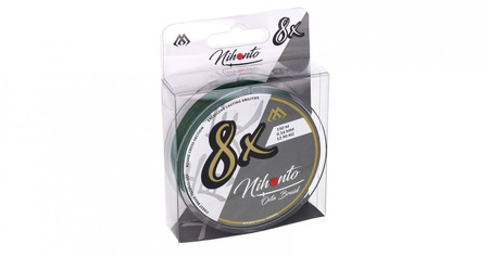 Mikado plecionka NIHONTO OCTA BRAID 0,18mm 150m Zielona