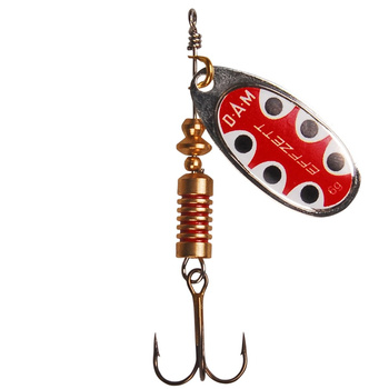 DAM Błystka Effzett STANDARD 3 6g Silver Black Dot