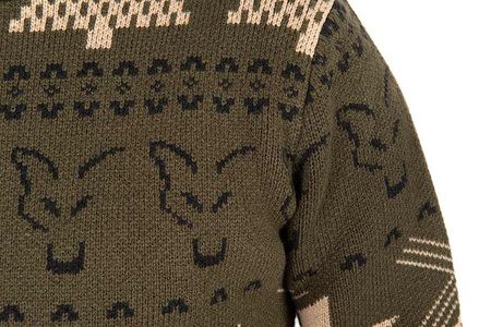 FOX Sweter Świąteczny Festive Jumper XXXL 