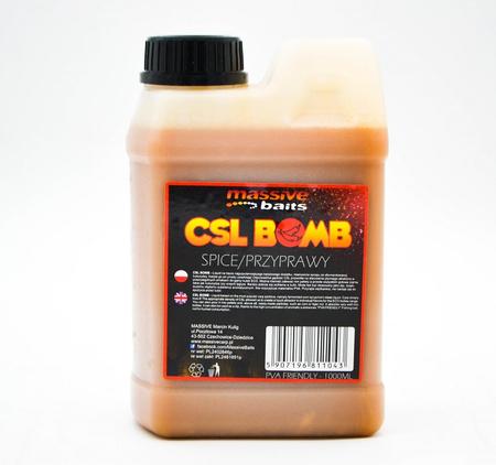 Massive Baits Liquid CSL BOOMB Spice Przyprawy 1000ml