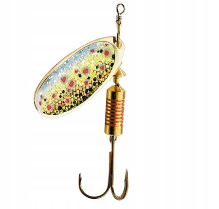 DAM Błystka Effzett Nature 3D 2/4g Brown Trout