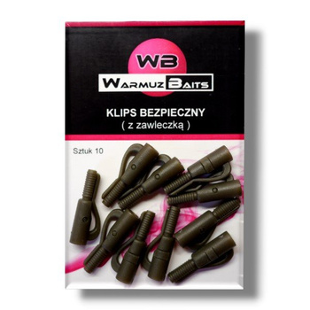 Warmuz Baits Klips Bezpieczny z Zawleczką