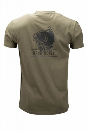 Nash Tackle T-shirt Green L Koszulka Zielona