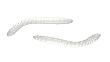 Libra Lures Guma 5,5cm Fatty D'Worm Tourn. 55 - 004 Silver Pearl - Cheese