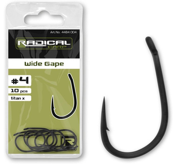 Radical Haczyki Wide Gape Titan r. 2 10szt.