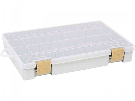 Westin W3 Pudełko Tackle Box 27,5x18,5x4,5cm Grey/Clear