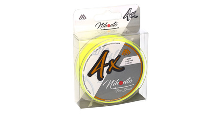 Mikado Plecionka NIHONTO FINE BRAID 0.20mm/16.6kg/150m - FLUO ŻÓŁTA
