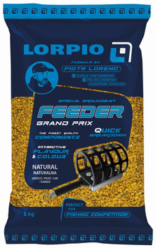 Lorpio Zanęta wędkarska Grand Prix Feeder 1kg Natural
