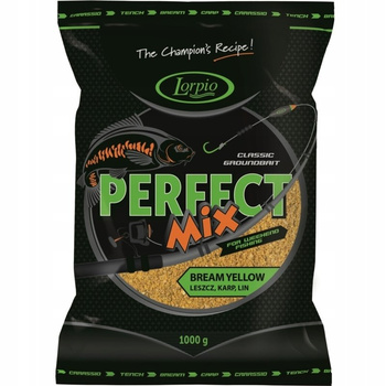 Lorpio Zanęta Perfect Mix 1000g  Bream Yellow