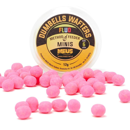 Meus Dumbells Fluo Wafters 8mm Miód &amp; Malina Minis