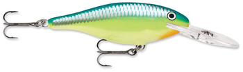 Rapala Wobler DEEP RUNNER SHAD RAP SR-7 7cm 8g Caribbean Shad