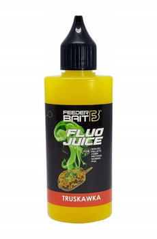 Feeder Bait Booster Fluo Juice 50ml Truskawka