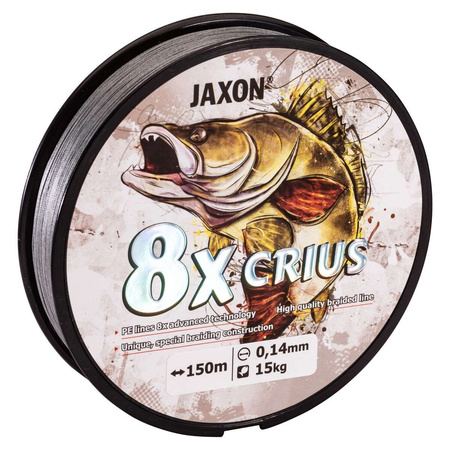 Jaxon Plecionka 8X Crius 0,18mm 150m