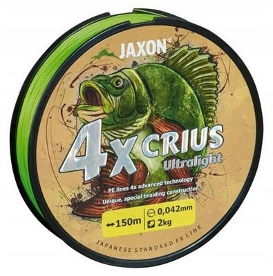 Jaxon Plecionka 4X Crius Ultralight Flash 0,042mm 150m