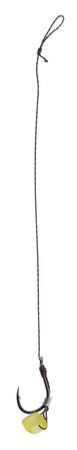 Mikado PRZYPON METHOD FEEDER z Gumką Hak z zadziorem nr 12 Plecionka: 0.12mm 10cm