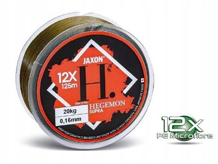 Jaxon Plecionka HEGEMON 12X Supra 0,18mm 125m