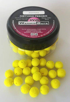 Warmuz Baits Kulki Pop Up z Dziurką Ananas 10mm