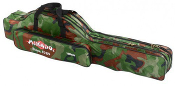 Mikado Pokrowiec na Wędki 2 Komorowy 80cm CAMOUFLAGE
