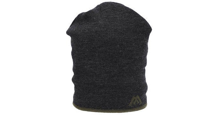 Mikado Czapka zimowa Beanie Szaro-zielona UM-UC010