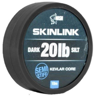 Nash Plecionka Skinlink Semi-Stiff 25LB Silt