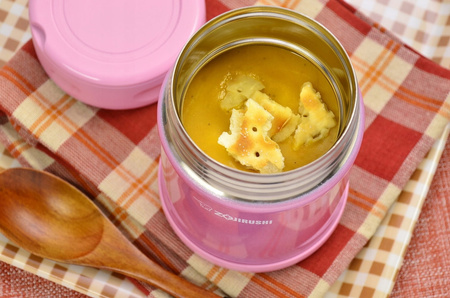 Zojirushi Termos Obiadowy Stalowy 750ml Niebieski Japoński
