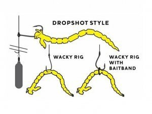 Westin BloodTeez Worm Seaweed 7,5cm